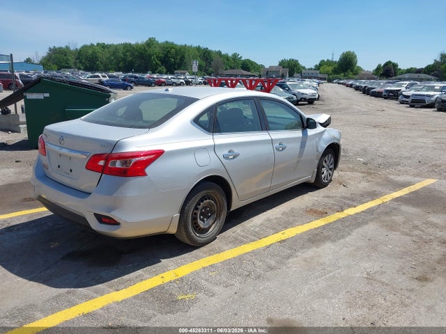 2017 Nissan Sentra Sv მანქანა იყიდება აუქციონზე, vin: 3N1AB7AP4HL709891, აუქციონის ნომერი: 45283311