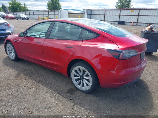 2022 Tesla Model 3 Rear-wheel Drive მანქანა იყიდება აუქციონზე, vin: 5YJ3E1EA0NF304010, აუქციონის ნომერი: 45283492