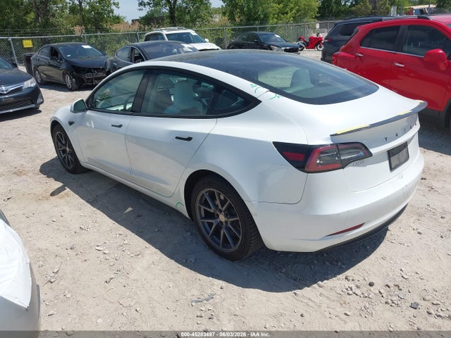 Tesla Model 3 Standard Range Plus Rear-wheel Drive 2021 5YJ3E1EA6MF921703 Image 3