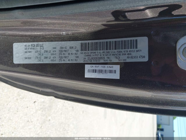 Продажа на аукционе авто 2019 Ram 1500 Classic Tradesman  4x2 8' Box, vin: 3C6JR6DG2KG589529, номер лота: 45283742