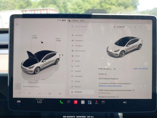 Aukcja sprzedaży 2023 Tesla Model 3 Rear-wheel Drive, vin: 5YJ3E1EA7PF482757, numer aukcji: 45283876