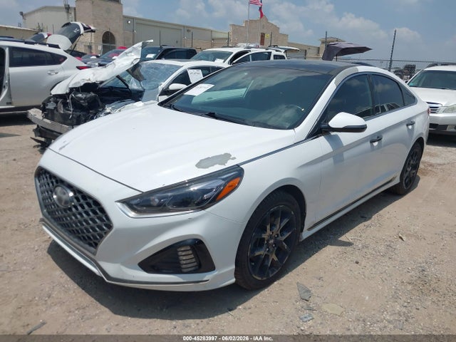 2018 Hyundai Sonata Limited 2.0t+ მანქანა იყიდება აუქციონზე, vin: 5NPE34AB6JH727426, აუქციონის ნომერი: 45283997