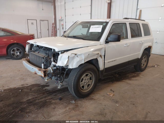 2015 Jeep Patriot Sport/north მანქანა იყიდება აუქციონზე, vin: 1C4NJRAB2FD100500, აუქციონის ნომერი: 45284089