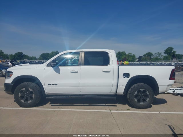 45284150 :رقم المزاد ، 1C6SRFLT8KN830259 vin ، 2019 Ram 1500 Rebel  4x4 5'7 Box مزاد بيع