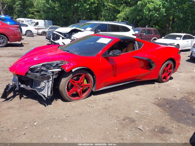 Продажа на аукционе авто 2021 Chevrolet Corvette Stingray Rwd  3lt, vin: 1G1YC2D45M5108635, номер лота: 45284194