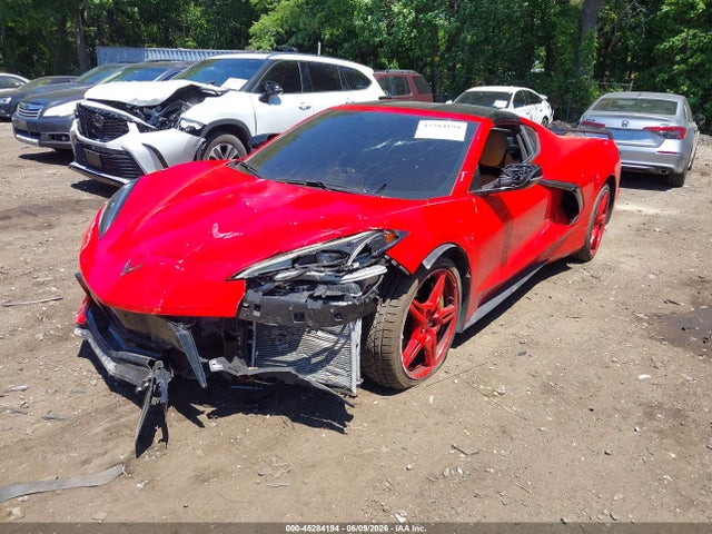 Продажа на аукционе авто 2021 Chevrolet Corvette Stingray Rwd  3lt, vin: 1G1YC2D45M5108635, номер лота: 45284194