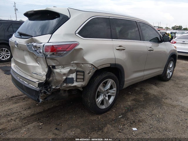 5TDDKRFH4GS337677 Toyota Highlander Limited Platinum V6