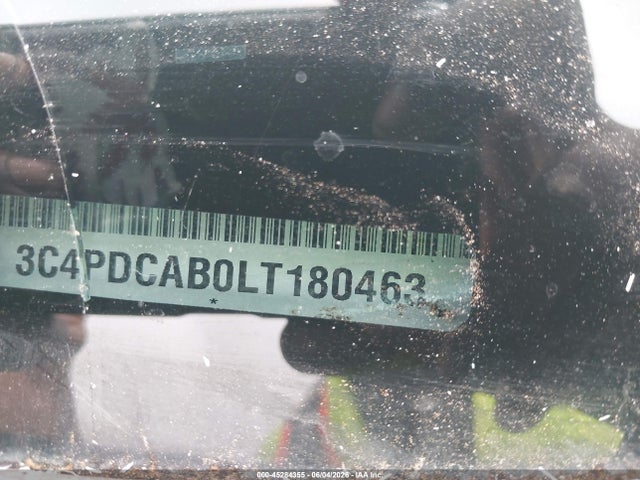 Продаж на аукціоні авто 2020 Dodge Journey Se Value, vin: 3C4PDCAB0LT180463, номер лоту: 45284355