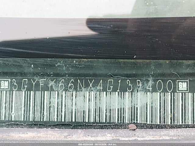 2004 Cadillac Escalade Esv Standard მანქანა იყიდება აუქციონზე, vin: 3GYFK66NX4G139400, აუქციონის ნომერი: 45284389