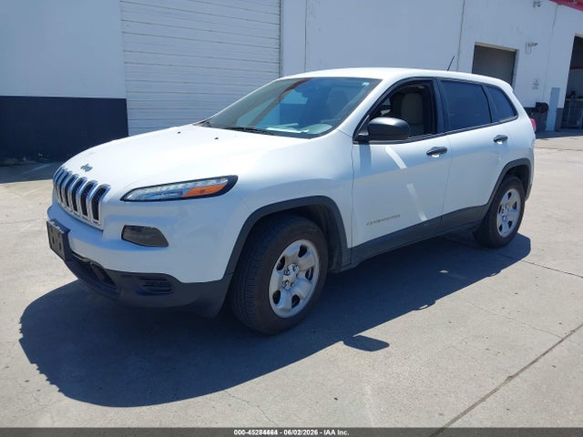 2016 Jeep Cherokee Sport მანქანა იყიდება აუქციონზე, vin: 1C4PJMAB6GW313984, აუქციონის ნომერი: 45284464