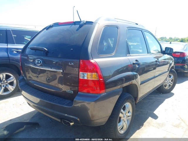 2008 Kia Sportage Lx V6 მანქანა იყიდება აუქციონზე, vin: KNDJE723287543410, აუქციონის ნომერი: 45284608