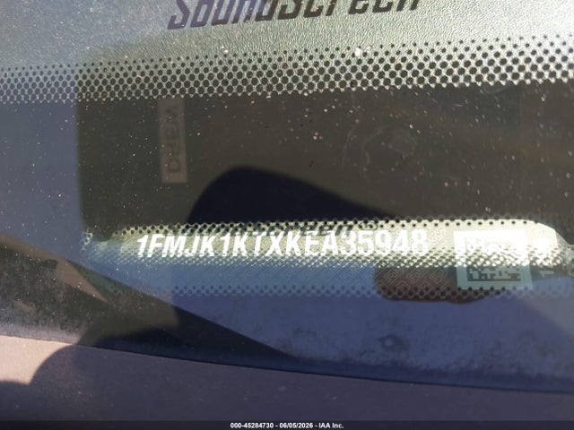 45284730 :رقم المزاد ، 1FMJK1KTXKEA35948 vin ، 2019 Ford Expedition Max Limited مزاد بيع