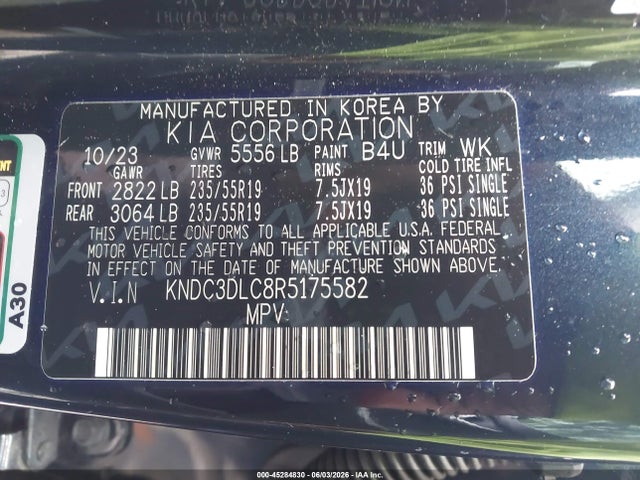 KIA Ev6 Light Long Range 2024 KNDC3DLC8R5175582 Image 9
