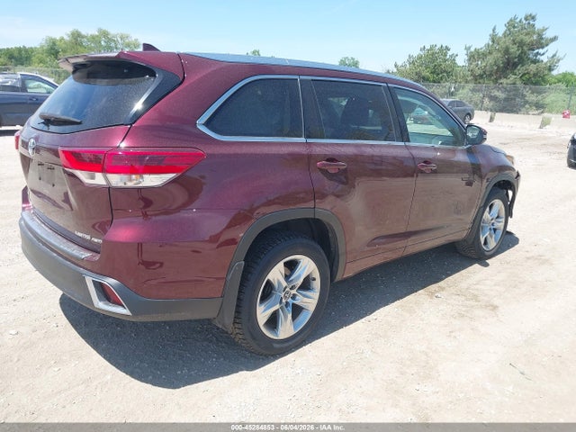 Aukcja sprzedaży 2018 Toyota Highlander Limited, vin: 5TDDZRFH5JS824714, numer aukcji: 45284853