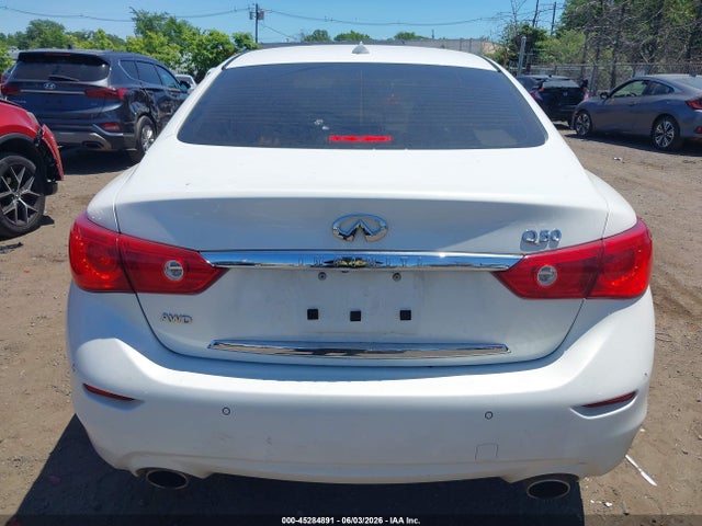 45284891 :رقم المزاد ، JN1BV7AR7EM702772 vin ، 2014 Infiniti Q50 Premium مزاد بيع