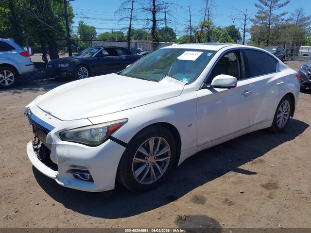 45284891 :رقم المزاد ، JN1BV7AR7EM702772 vin ، 2014 Infiniti Q50 Premium مزاد بيع