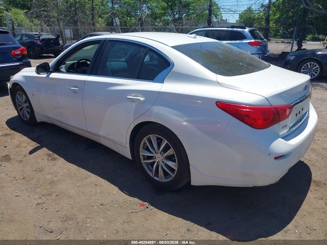 45284891 :رقم المزاد ، JN1BV7AR7EM702772 vin ، 2014 Infiniti Q50 Premium مزاد بيع