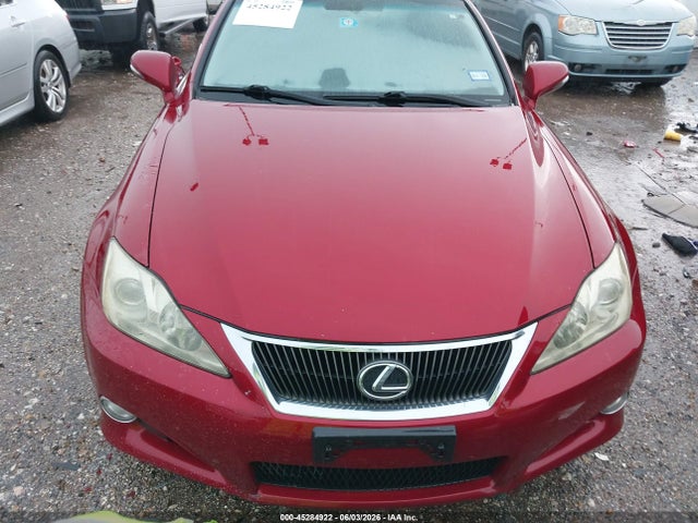Aukcja sprzedaży 2010 Lexus Is 250c, vin: JTHFF2C2XA2510216, numer aukcji: 45284922