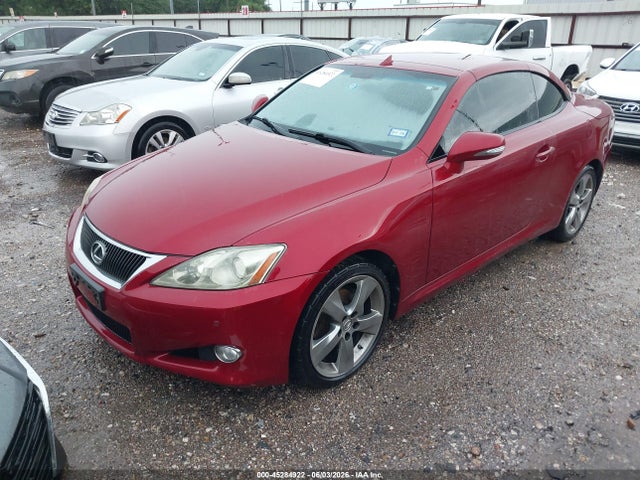 45284922 :رقم المزاد ، JTHFF2C2XA2510216 vin ، 2010 Lexus Is 250c مزاد بيع
