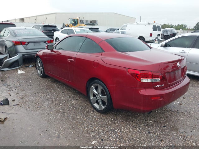 45284922 :رقم المزاد ، JTHFF2C2XA2510216 vin ، 2010 Lexus Is 250c مزاد بيع
