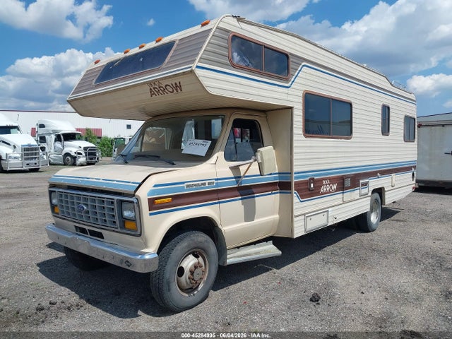 45284995 :رقم المزاد ، 1FDKE30L6HHB11618 vin ، 1987 Ford Econoline E350 Cutaway Van مزاد بيع