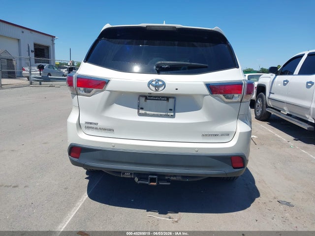 Продаж на аукціоні авто 2015 Toyota Highlander Limited Platinum V6, vin: 5TDDKRFH6FS129119, номер лоту: 45285015