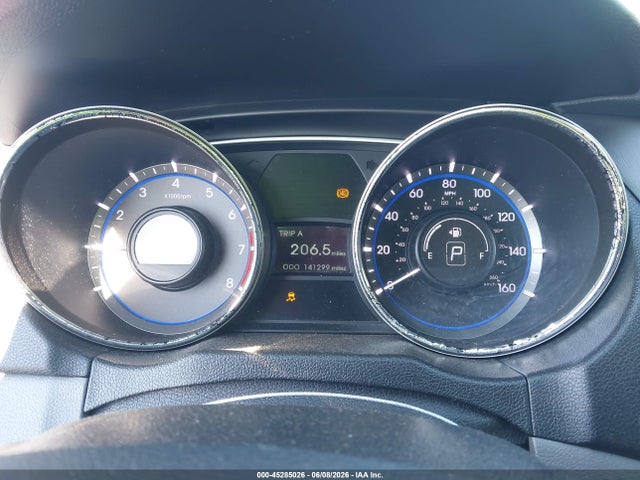 2014 Hyundai Sonata Gls მანქანა იყიდება აუქციონზე, vin: 5NPEB4AC8EH947748, აუქციონის ნომერი: 45285026
