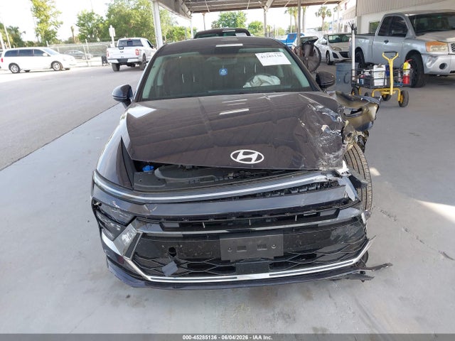 45285136 :رقم المزاد ، KMHL34JJ1SA127500 vin ، 2025 Hyundai Sonata Hybrid Sel مزاد بيع