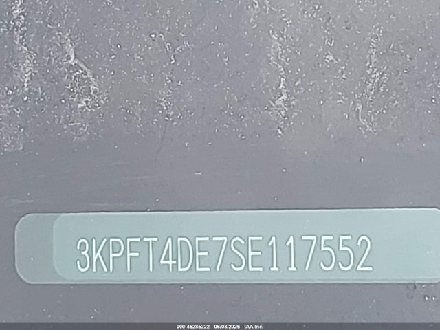 Aukcja sprzedaży 2025 Kia K4 Lxs, vin: 3KPFT4DE7SE117552, numer aukcji: 45285222