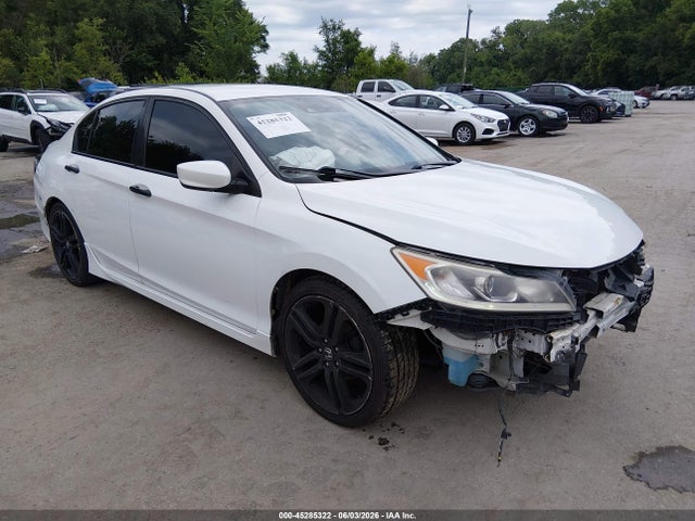 2017 Honda Accord Sport მანქანა იყიდება აუქციონზე, vin: 1HGCR2F60HA107955, აუქციონის ნომერი: 45285322