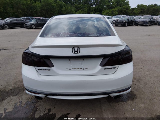 45285322 :رقم المزاد ، 1HGCR2F60HA107955 vin ، 2017 Honda Accord Sport مزاد بيع