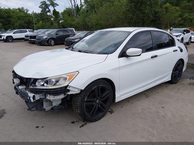 45285322 :رقم المزاد ، 1HGCR2F60HA107955 vin ، 2017 Honda Accord Sport مزاد بيع