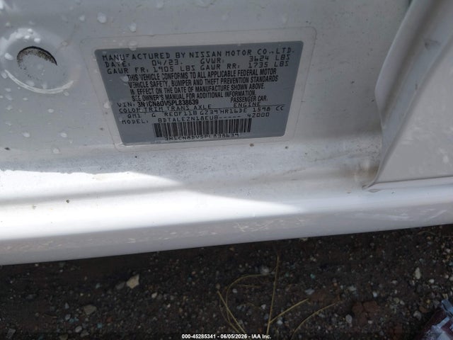 3N1CN8DV5PL838639 Nissan Versa 1.6 S Xtronic Cvt