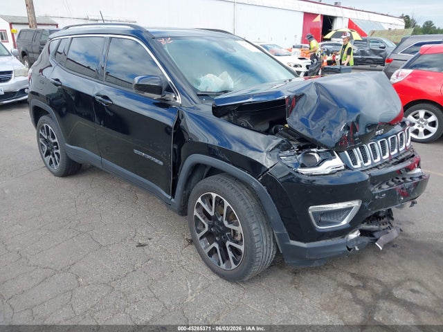 Продаж на аукціоні авто 2018 Jeep Compass Limited Fwd, vin: 3C4NJCCB7JT122666, номер лоту: 45285371