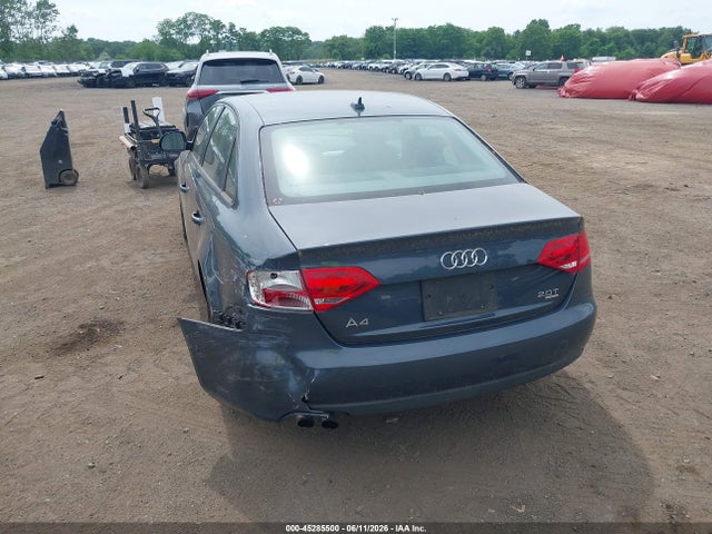 2009 Audi A4 2.0t Premium მანქანა იყიდება აუქციონზე, vin: WAULF78K99A084396, აუქციონის ნომერი: 45285500