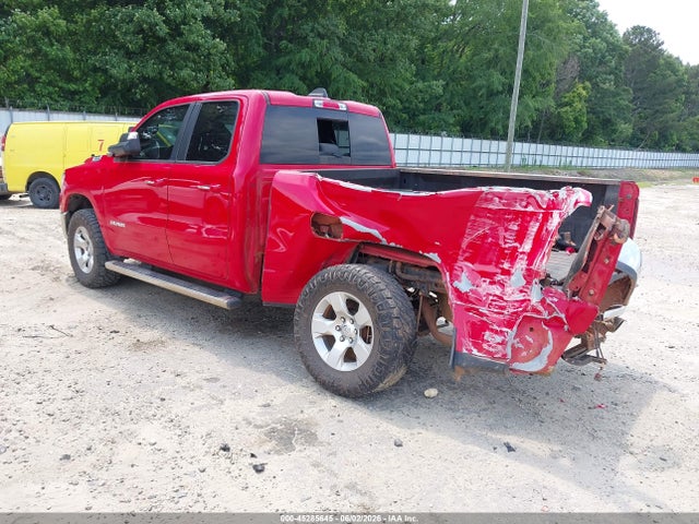 45285645 :رقم المزاد ، 1C6SRFBT9KN555454 vin ، 2019 Ram 1500 Big Horn/lone Star  4x4 6'4 Box مزاد بيع