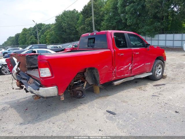 45285645 :رقم المزاد ، 1C6SRFBT9KN555454 vin ، 2019 Ram 1500 Big Horn/lone Star  4x4 6'4 Box مزاد بيع