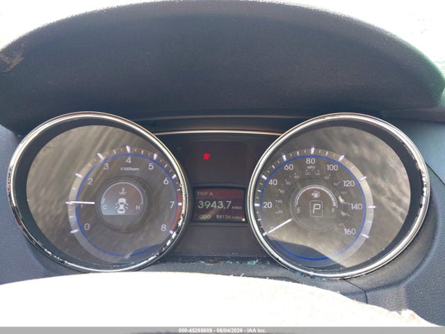 45285689 :رقم المزاد ، 5NPEC4AB6DH805174 vin ، 2013 Hyundai Sonata Se 2.0t مزاد بيع