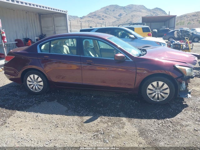 45285715 :رقم المزاد ، 1HGCP2F32AA198308 vin ، 2010 Honda Accord 2.4 Lx مزاد بيع