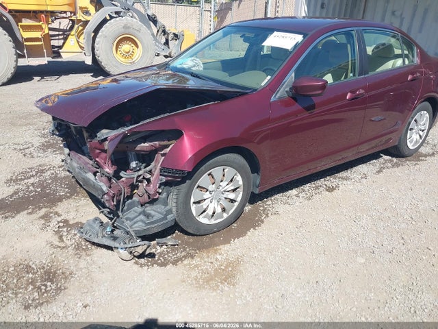 45285715 :رقم المزاد ، 1HGCP2F32AA198308 vin ، 2010 Honda Accord 2.4 Lx مزاد بيع