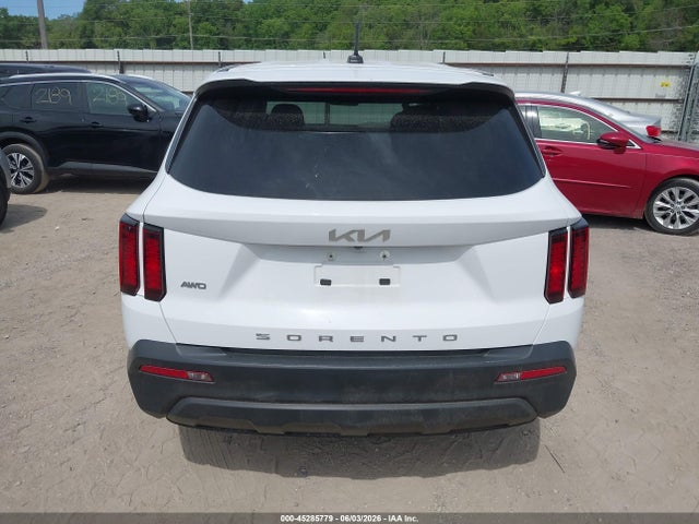 2022 Kia Sorento Lx მანქანა იყიდება აუქციონზე, vin: 5XYRGDLC8NG106536, აუქციონის ნომერი: 45285779