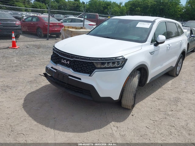 2022 Kia Sorento Lx მანქანა იყიდება აუქციონზე, vin: 5XYRGDLC8NG106536, აუქციონის ნომერი: 45285779