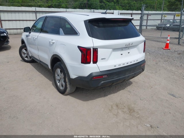2022 Kia Sorento Lx მანქანა იყიდება აუქციონზე, vin: 5XYRGDLC8NG106536, აუქციონის ნომერი: 45285779