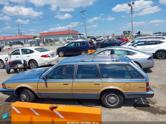 1989 Buick Century Custom მანქანა იყიდება აუქციონზე, vin: 1G4AH81NXKG403754, აუქციონის ნომერი: 45285807