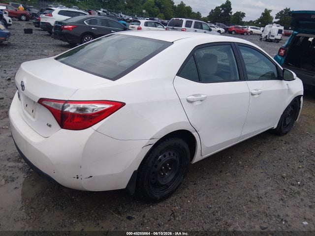 45285864 :رقم المزاد ، 2T1BURHE9GC547706 vin ، 2016 Toyota Corolla Le مزاد بيع