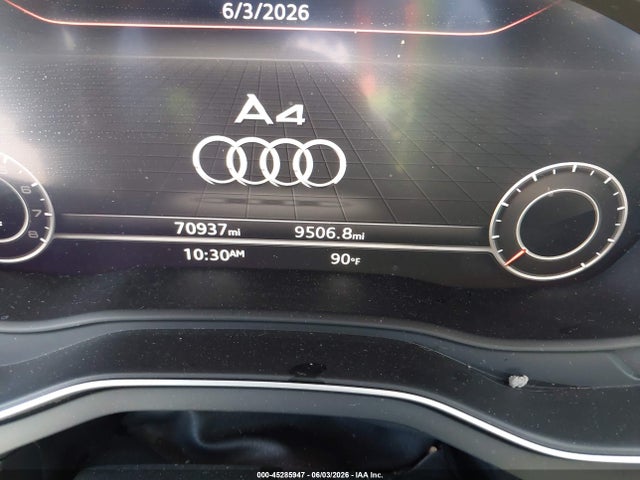 WAUKMAF47JN017392 Audi A4 2.0t Tech Ultra Premium/2.0t Ultra Premium
