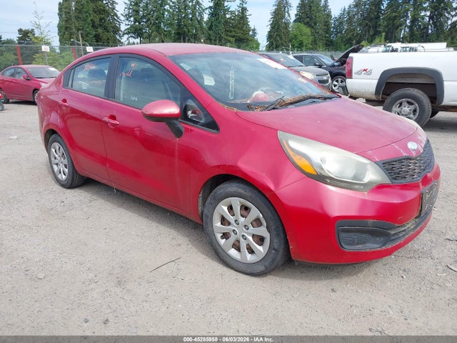 Auction sale of the 2013 Kia Rio Lx, vin: KNADM4A32D6188624, lot number: 45285958