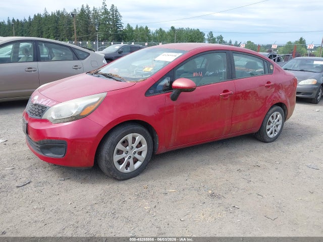 2013 Kia Rio Lx მანქანა იყიდება აუქციონზე, vin: KNADM4A32D6188624, აუქციონის ნომერი: 45285958