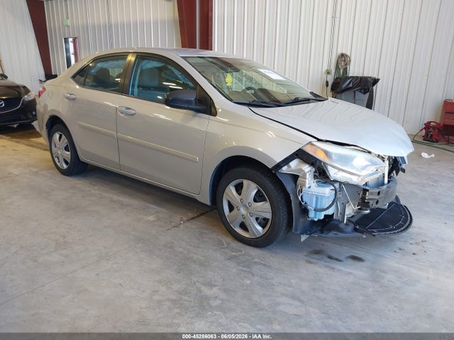 Toyota COROLLA LE 2016 2T1BURHE0GC587480 Image 1
