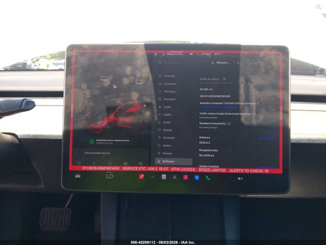 Tesla Model 3 Standard Range Plus Rear-wheel Drive 2021 5YJ3E1EA9MF861450 Image 17